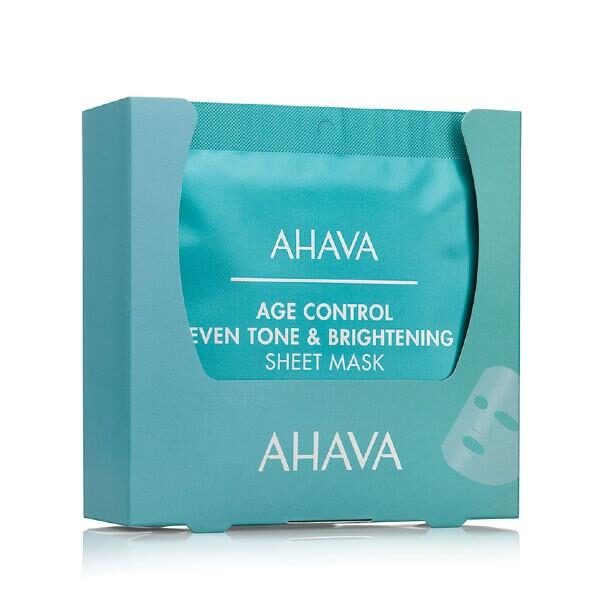 AHAVA Age Control Even Tone & Brightening Mask package