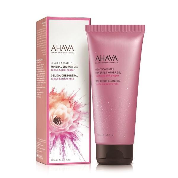 AHAVA Mineral Shower Gel Cactus & Pink Pepper