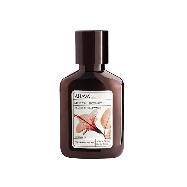 Ahava Mineral Botanic Cream Wash Hibiscus & Vijg Travel Size